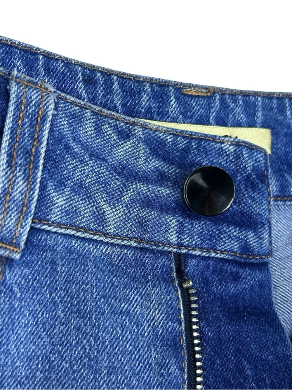 Hellessy High Rise Straight Leg Grosgrain Stripe Side Trim Jeans 28x29 Festival
